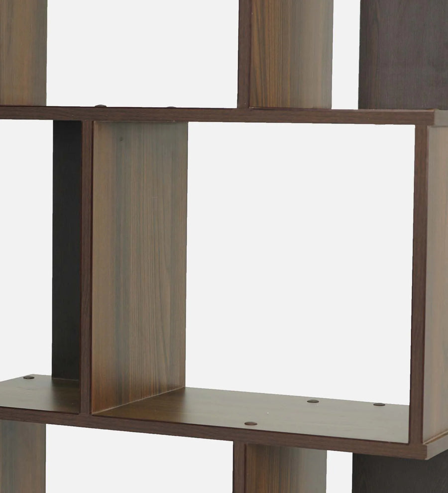 Taraz Book Shelf In Oral Walnut Finish - Febonic Living