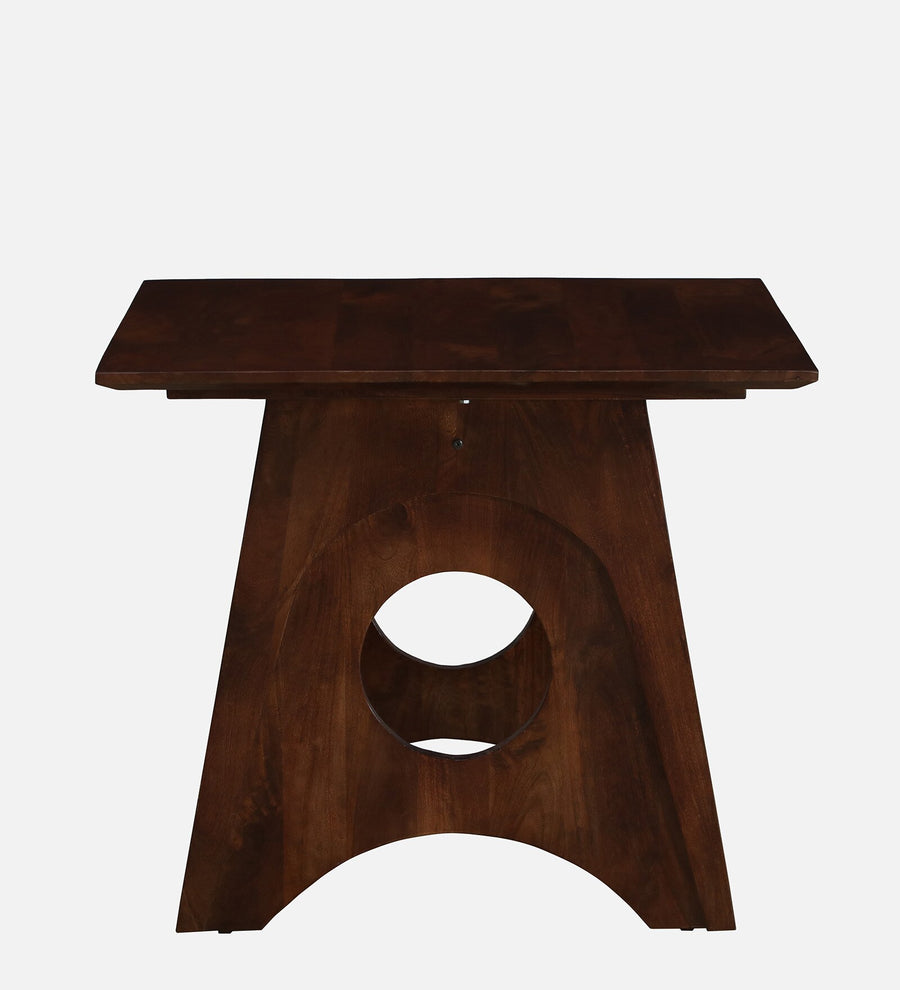 Ganuk Mango Wood 2 Seater Dining Table In Tubbaq Finish - Febonic Living