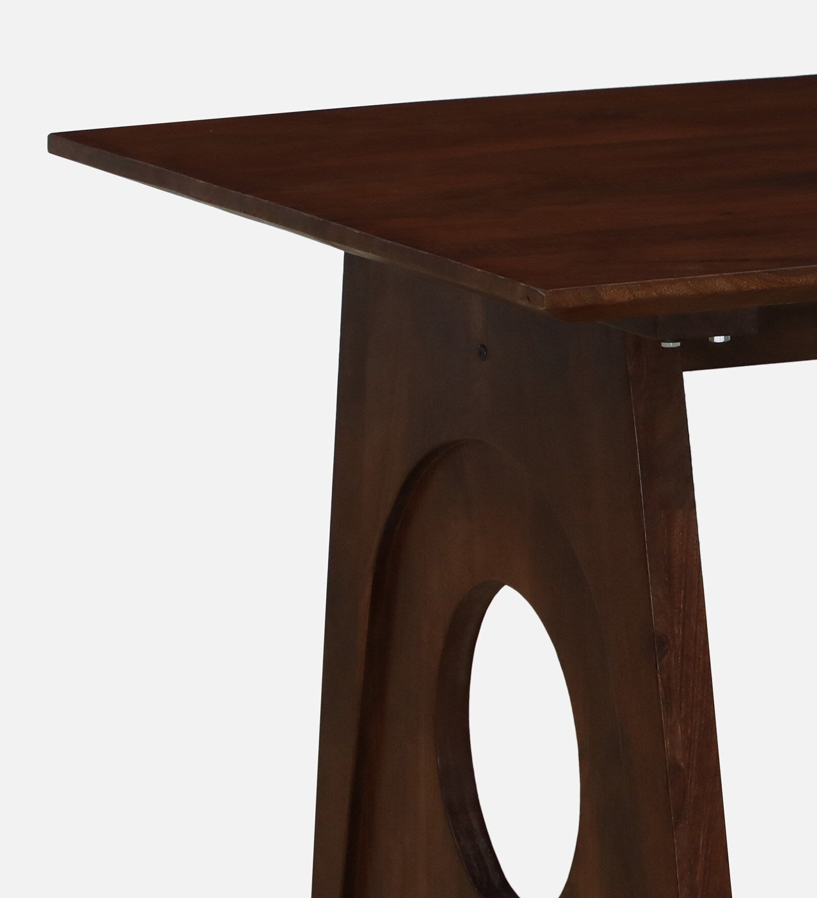Ganuk Mango Wood 2 Seater Dining Table In Tubbaq Finish - Febonic Living