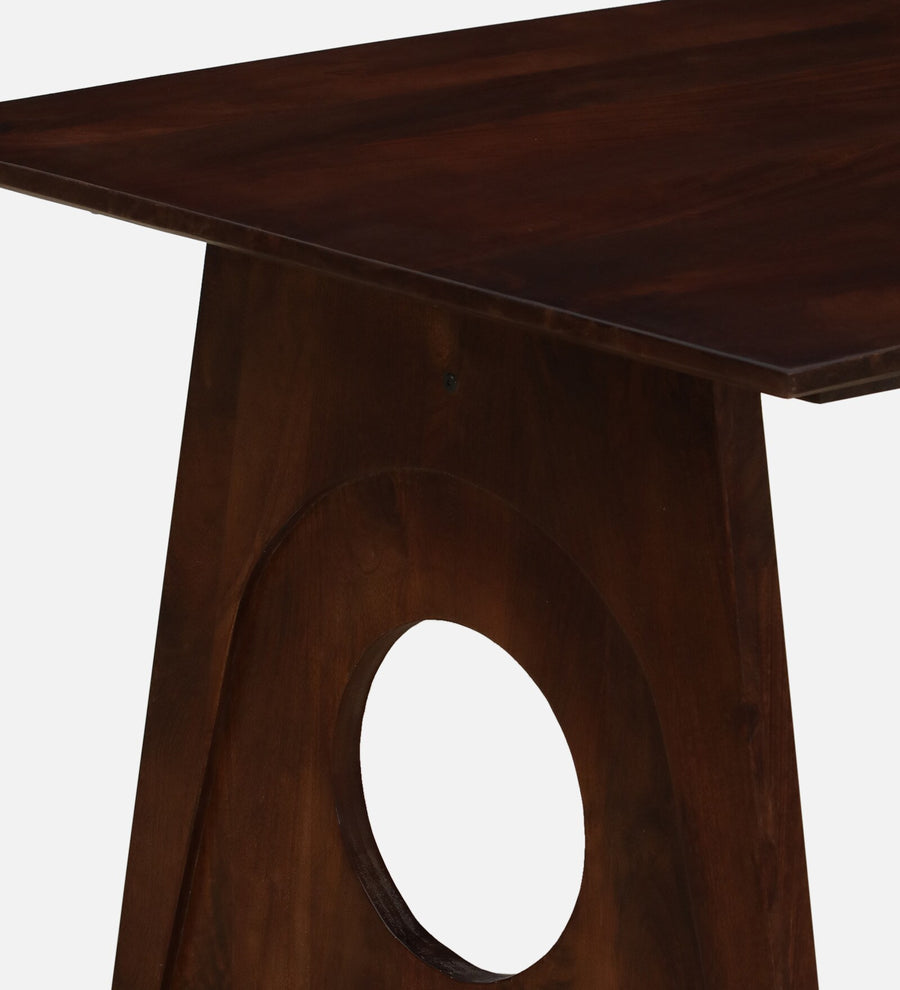 Ganuk Mango Wood 6 Seater Dining Table In Tubbaq Finish - Febonic Living