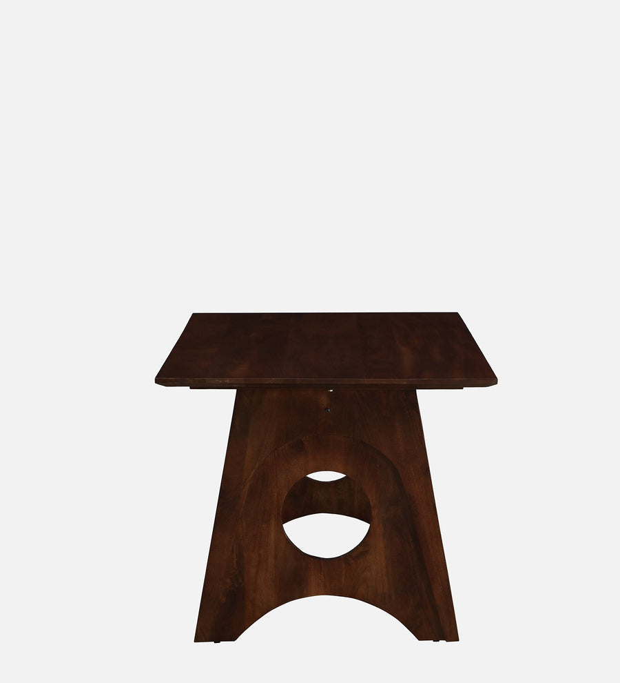 Ganuk Mango Wood 6 Seater Dining Table In Tubbaq Finish - Febonic Living