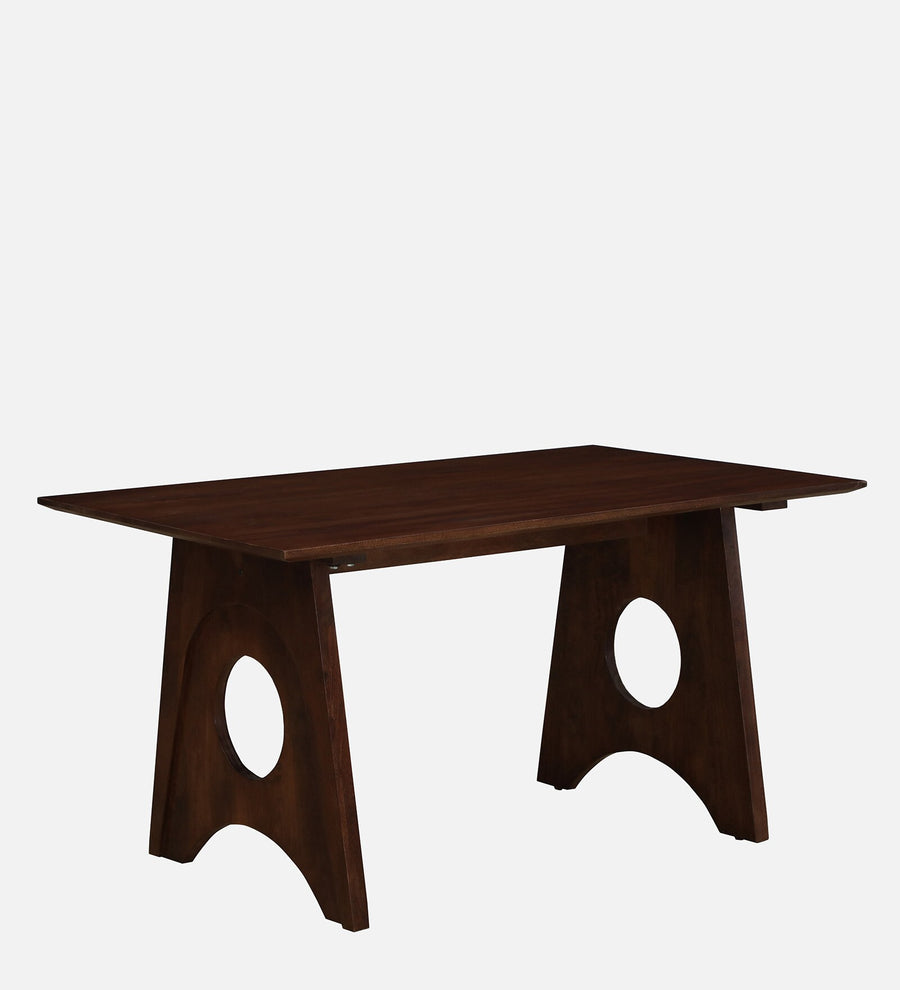 Ganuk Mango Wood 6 Seater Dining Table In Tubbaq Finish - Febonic Living