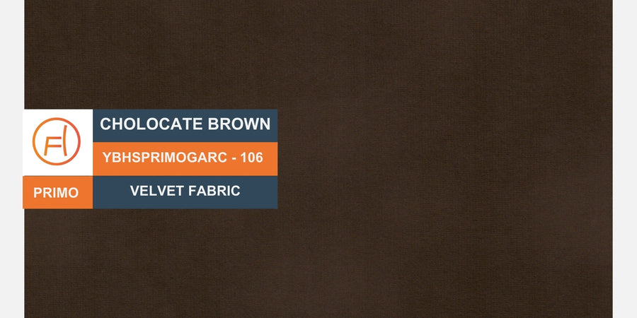 Kosta Velvet 3 Seater Sofa In Cholocate Brown Colour - Febonic Living