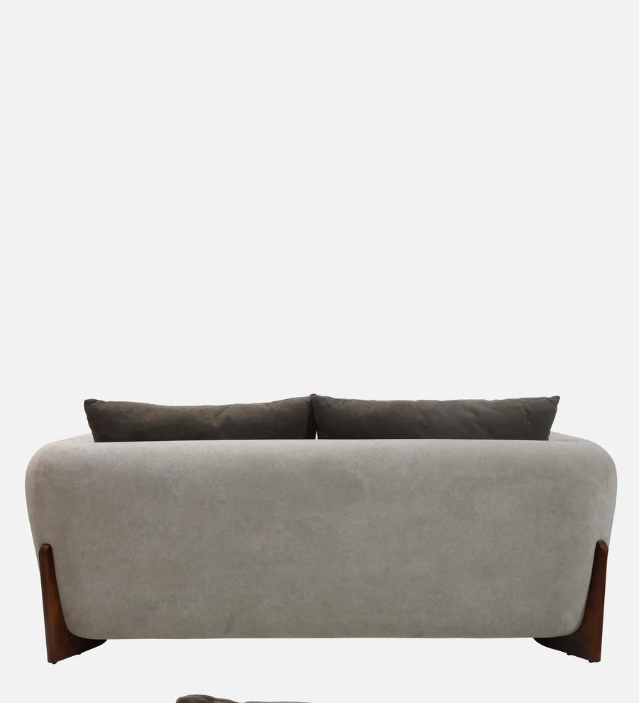 Clayton Fabric 3 Seater Sofa In Beige And Chocolate Brown Colour - Febonic Living