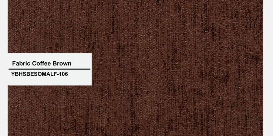 Carlin Fabric Lhs 8 Seater Sectional Sofa In Coffee Brown Colour - Febonic Living