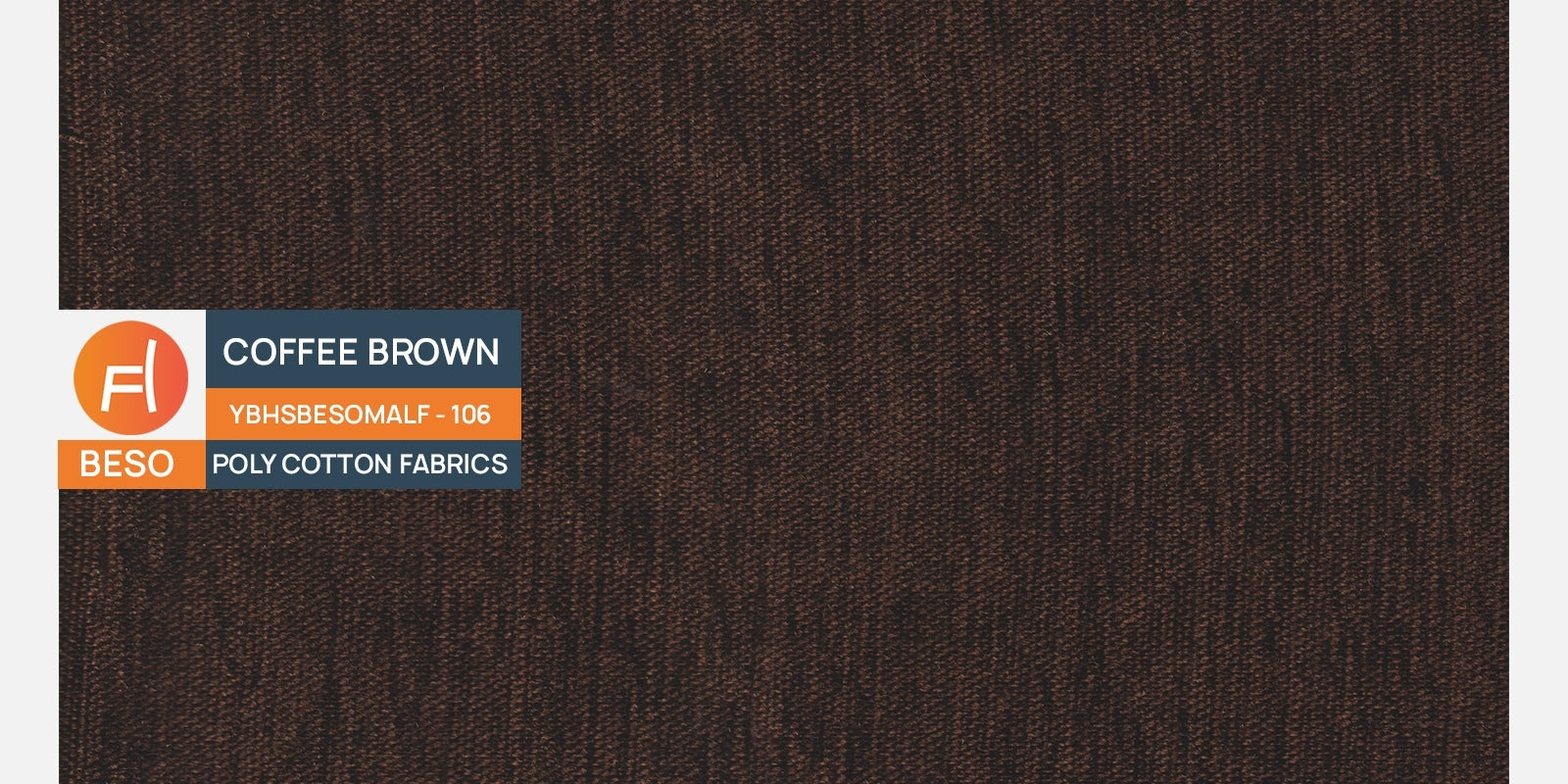 Sofa Cover Fabric in Coffee Brown Colour