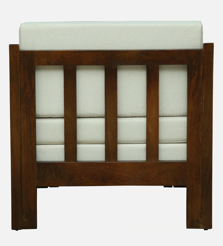 Estry Dove Off Whitel Fabric Pull Out Sofa Cum Bed In Tubbaq Finish