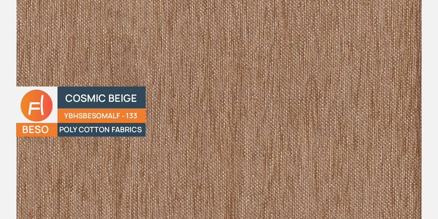 Derado Fabric 2 Seater Sofa In Cosmic Beige Colour - Febonic Living