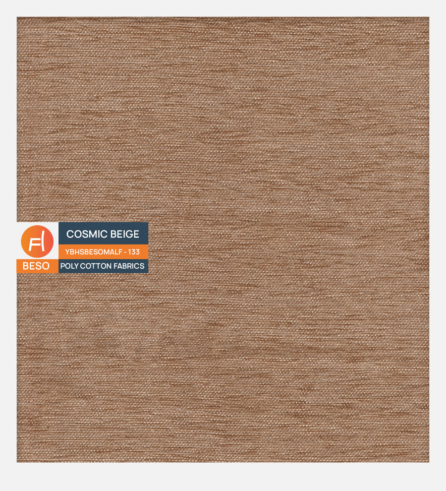 Cooper Fabric Storage Bench In Cosmic Beige Colour - Febonic Living