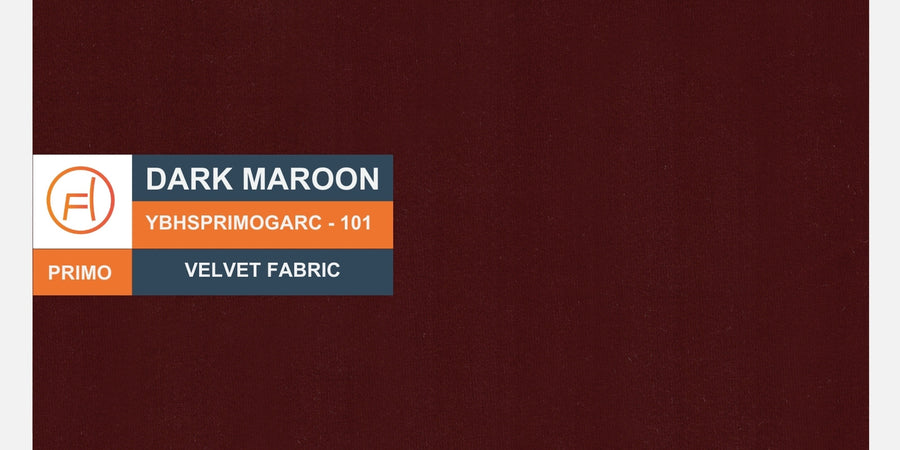 Kosta Velvet 2 Seater Sofa In Dark Maroon Colour - Febonic Living
