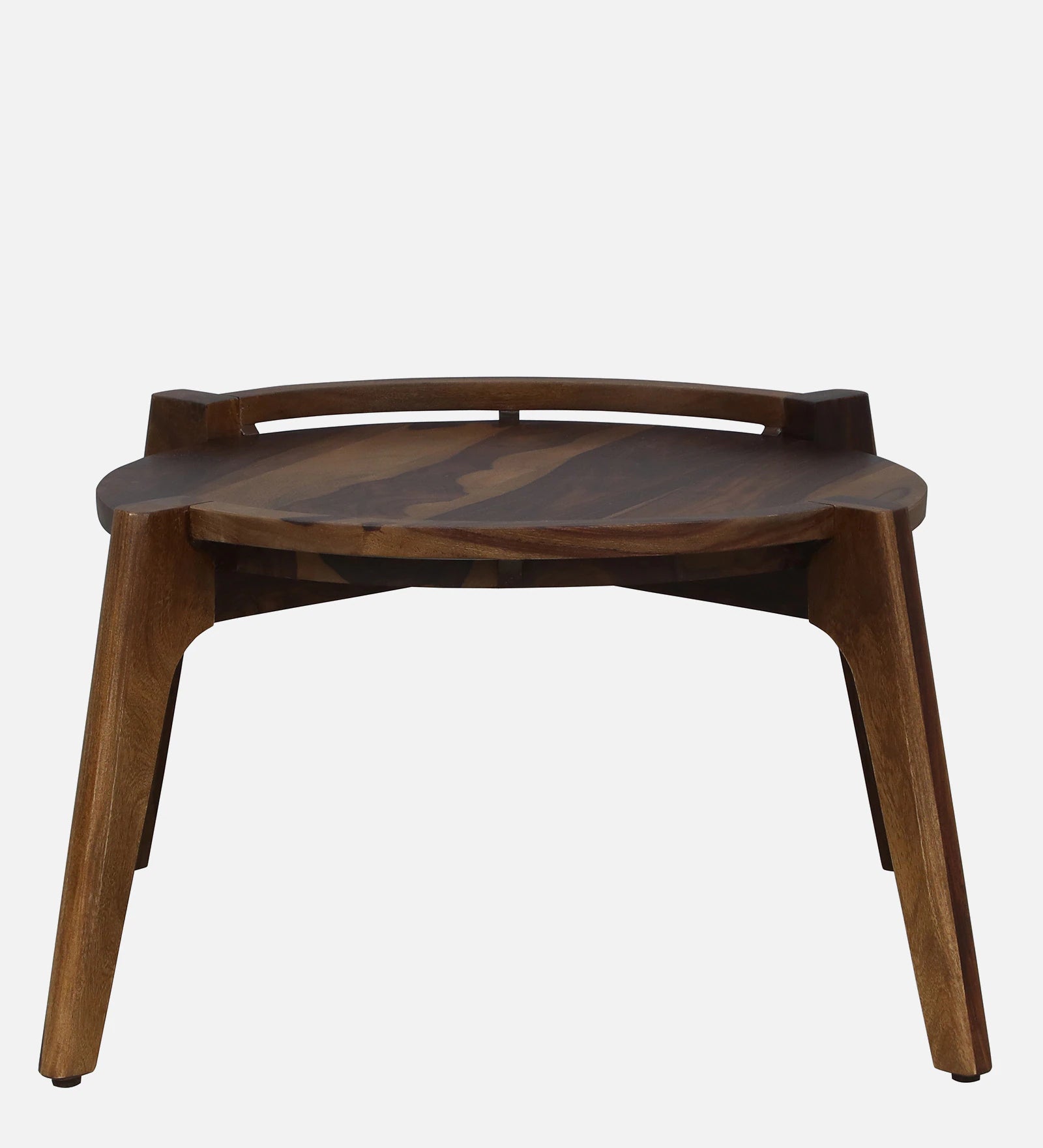 Aswan Sheesham Wood Coffee Table In Scratch Resistant Provincial Teak Finish (Set of 2) - Febonic Living