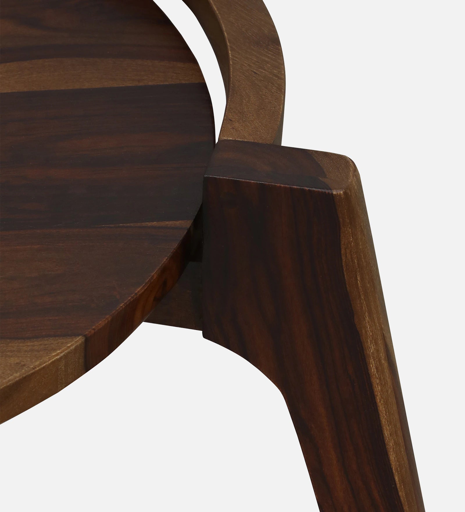 Aswan Sheesham Wood Coffee Table In Scratch Resistant Provincial Teak Finish (Set of 2) - Febonic Living