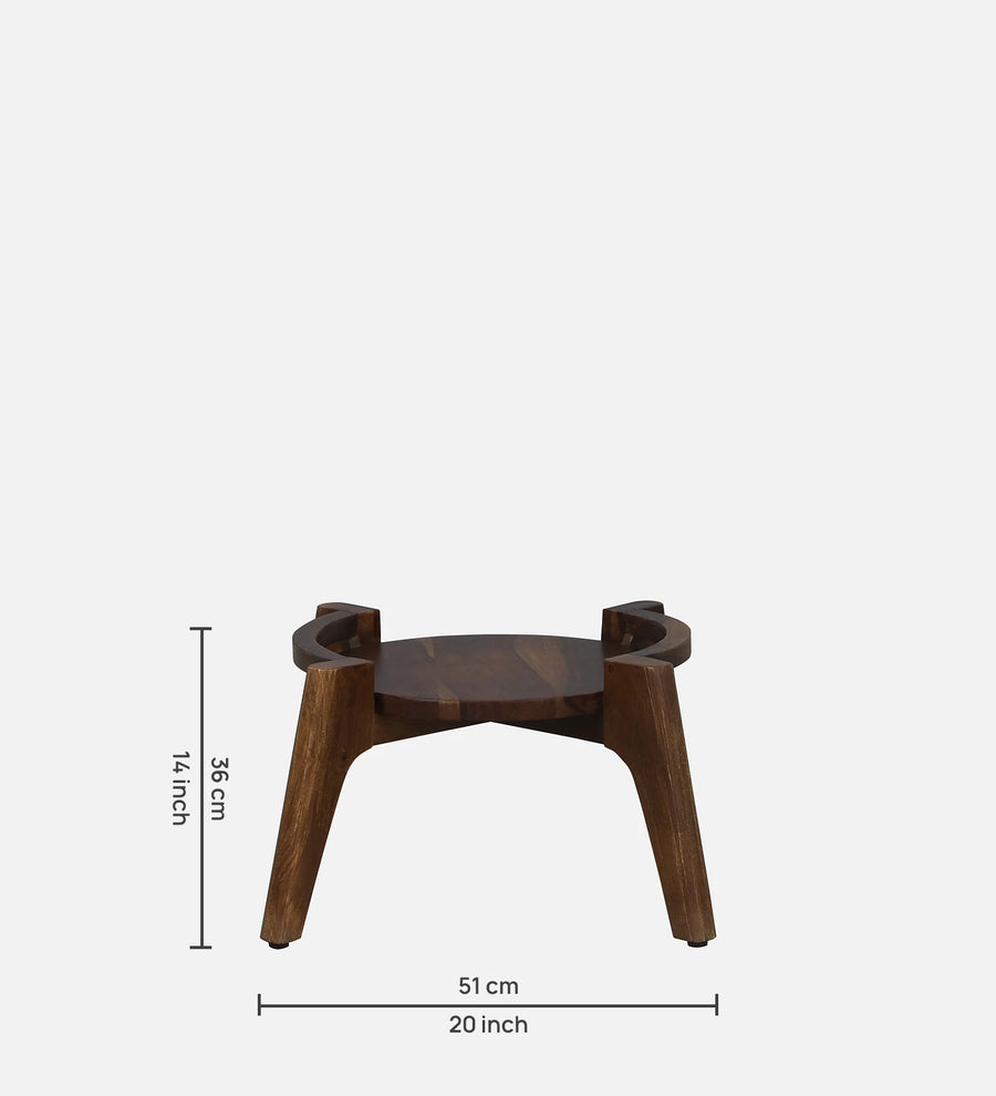 Aswan Sheesham Wood Coffee Table In Scratch Resistant Provincial Teak Finish (Set of 2) - Febonic Living