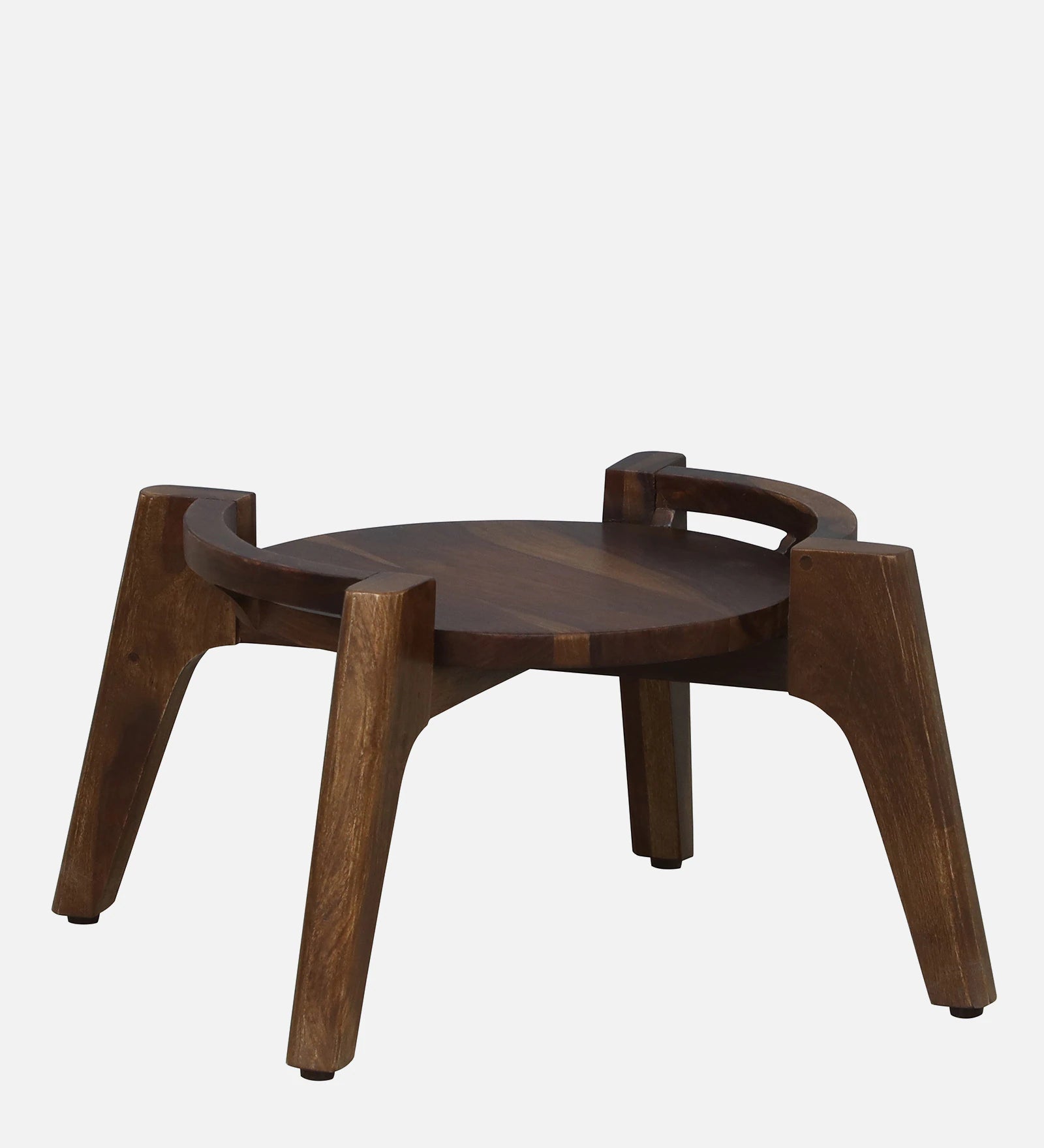Aswan Sheesham Wood Coffee Table In Scratch Resistant Provincial Teak Finish (Set of 2) - Febonic Living