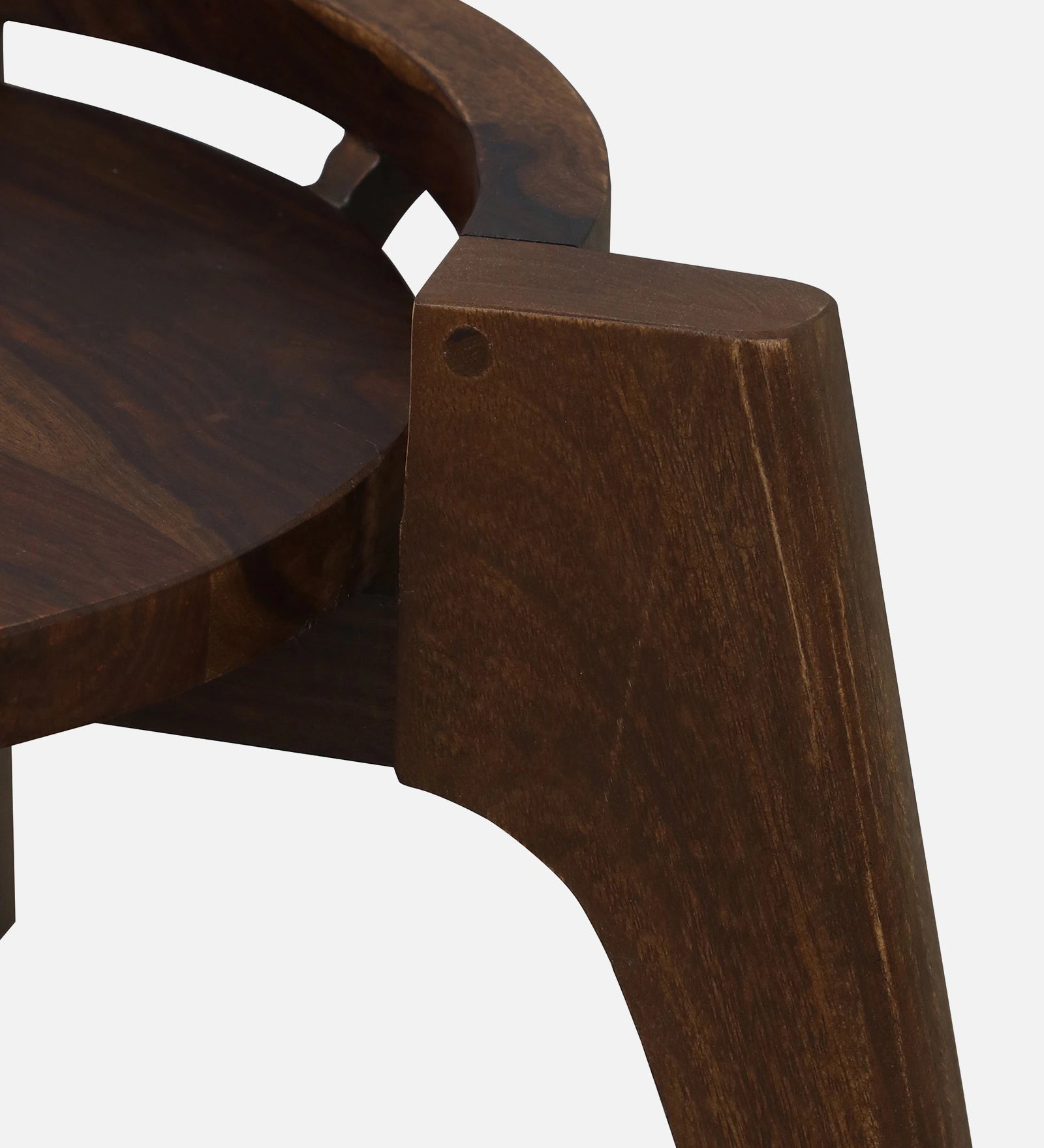 Aswan Sheesham Wood Coffee Table In Scratch Resistant Provincial Teak Finish (Set of 2) - Febonic Living