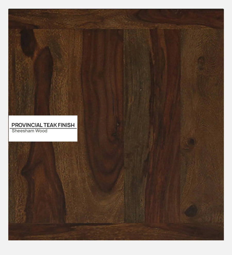Vesper Sheesham Wood Queen Size Poster Bed in Provincial Teak Finish - Febonic Living