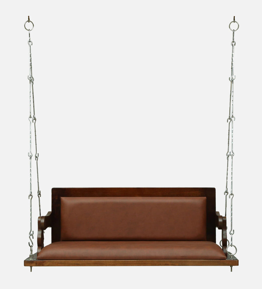 Erab Sheesham Wood Swing In Provincial Teak Finish