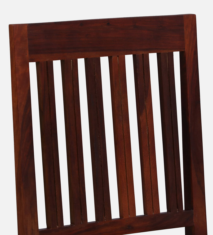 Eva Sheesham Wood Bar Stool In Honey Oak Finish - Febonic Living