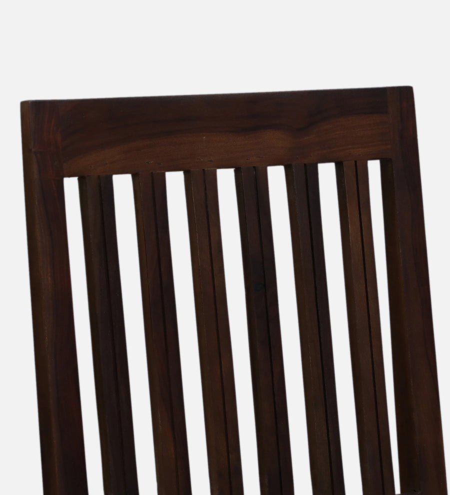 Eva Sheesham Wood Bar Stool In Provincial Teak Finish - Febonic Living