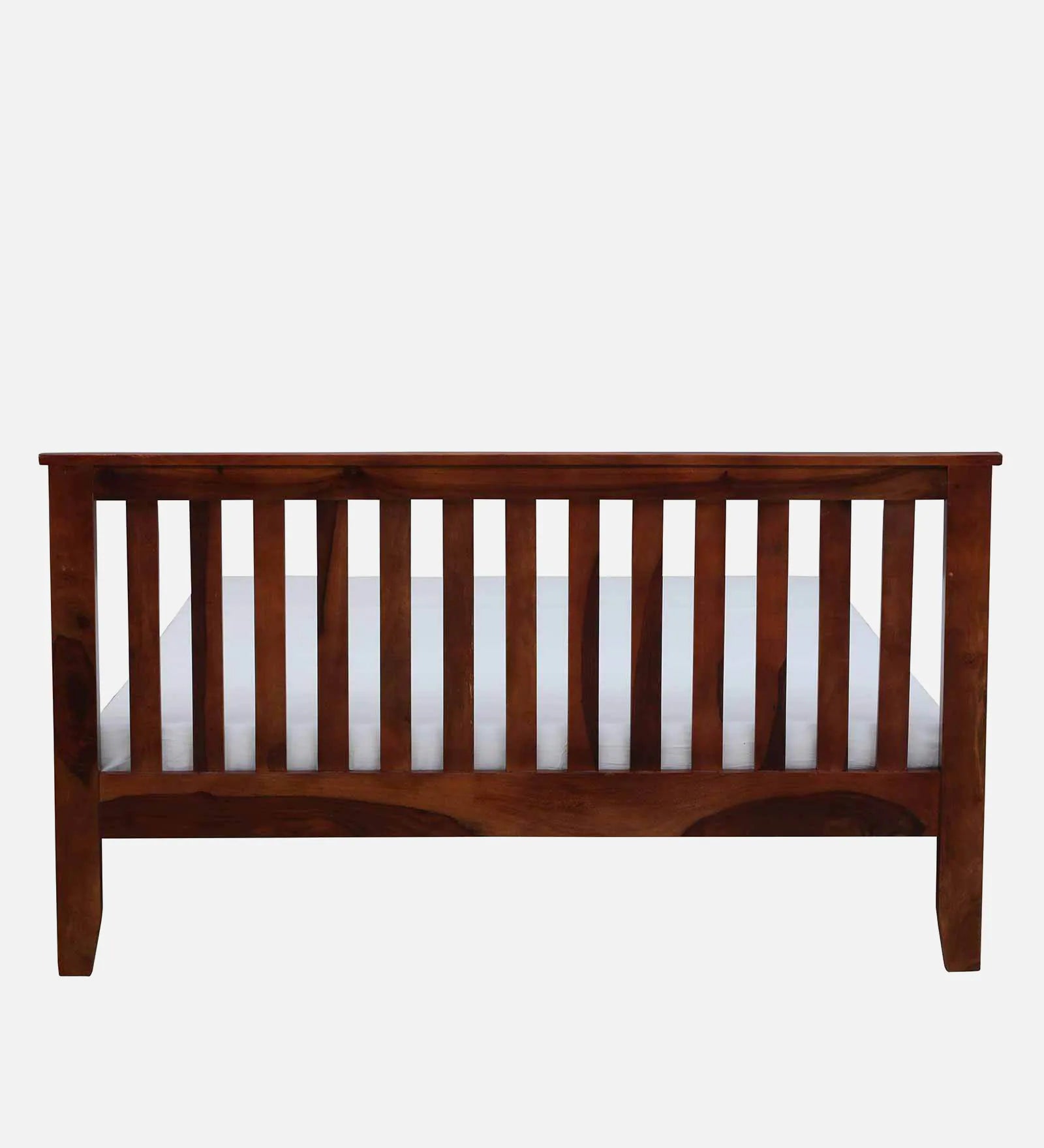Remi Sheesham Wood King Size Bed In Honey Oak Finish - Febonic Living
