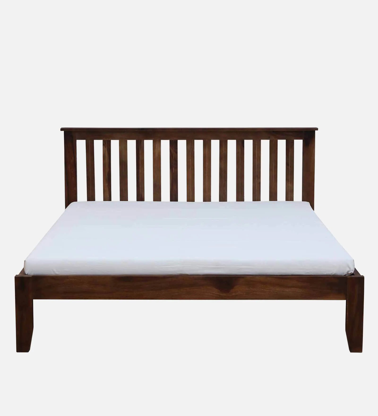 Remi Sheesham Wood King Size Bed ( 72 X 72 ) In Provincial Teak Finish - Febonic Living