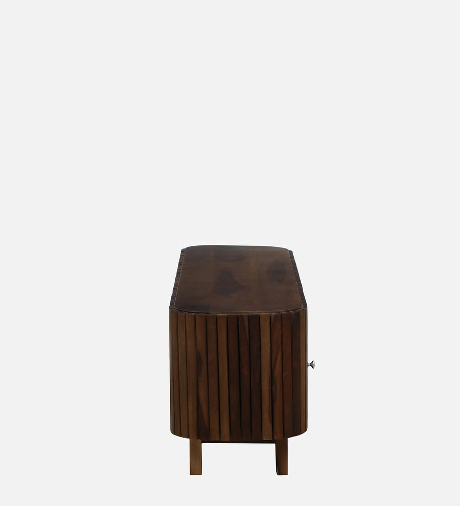 Humta Sheesham Wood TV Console In Provincial Teak Finish - Febonic Living