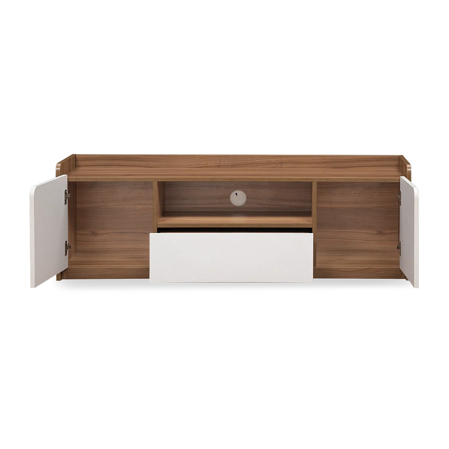 Bianca Tv Unit in Oral Wallnut Finish