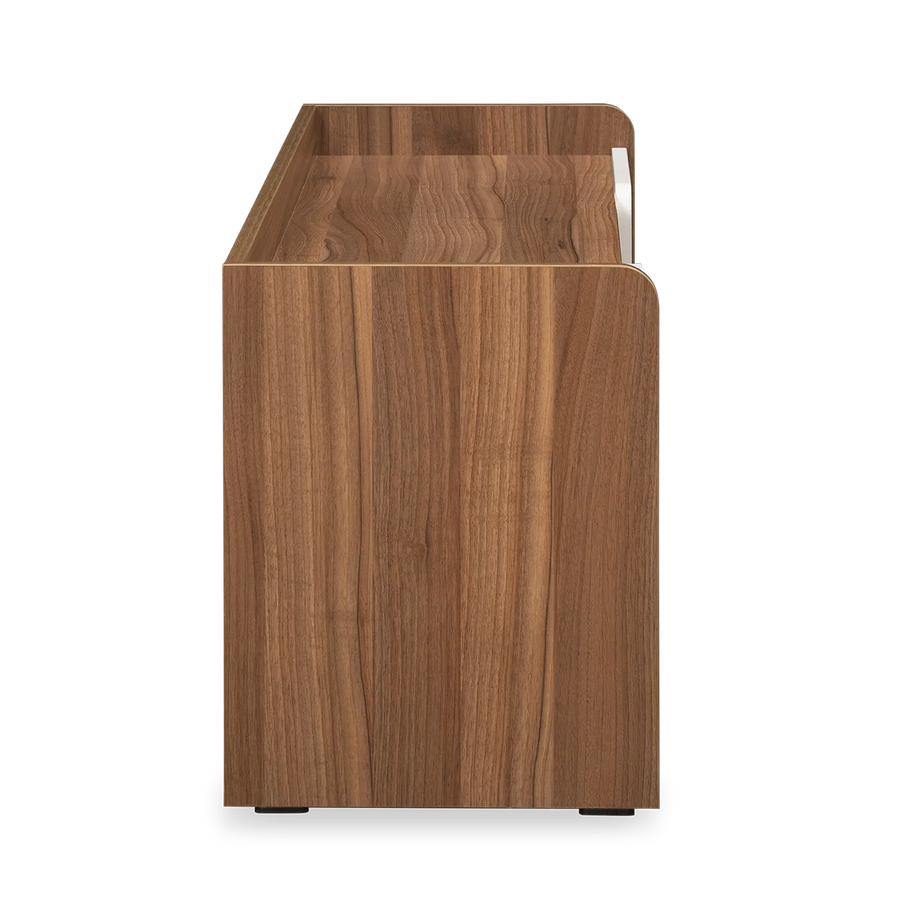 Devric TV Unit In Oral Walnut Finish - Febonic Living