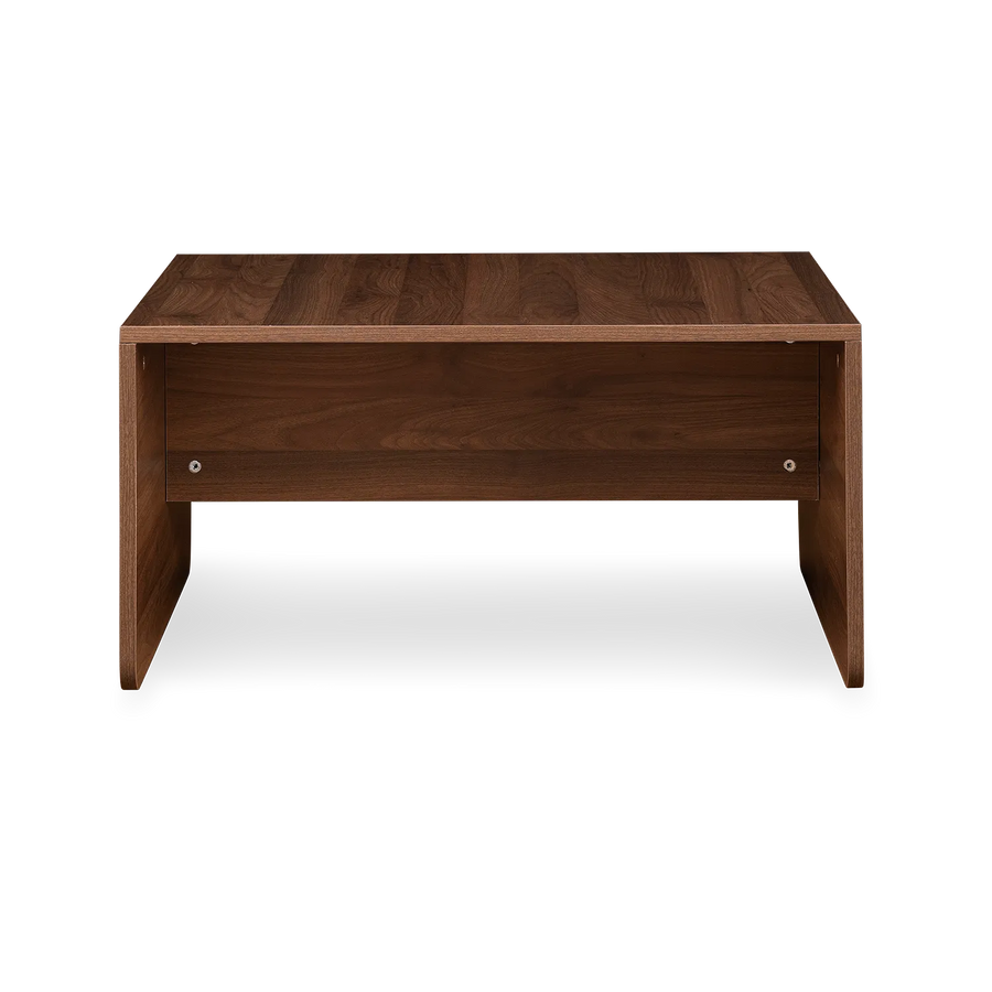 Link Nesting Table Set In Yellow Colour With Oral Walnut Finish - Febonic Living