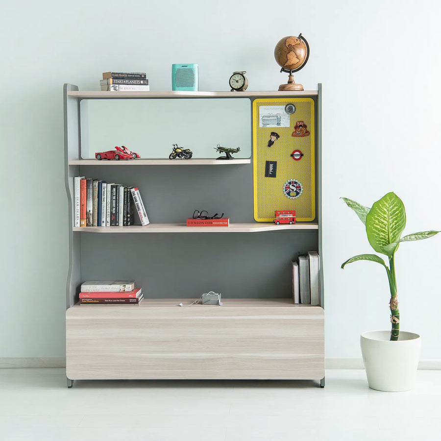 Kaira Book Shelf In Frosty  Finish - Febonic Living