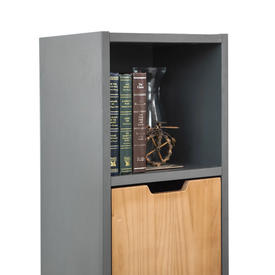 Meira End Table in Dark Finish - Febonic Living