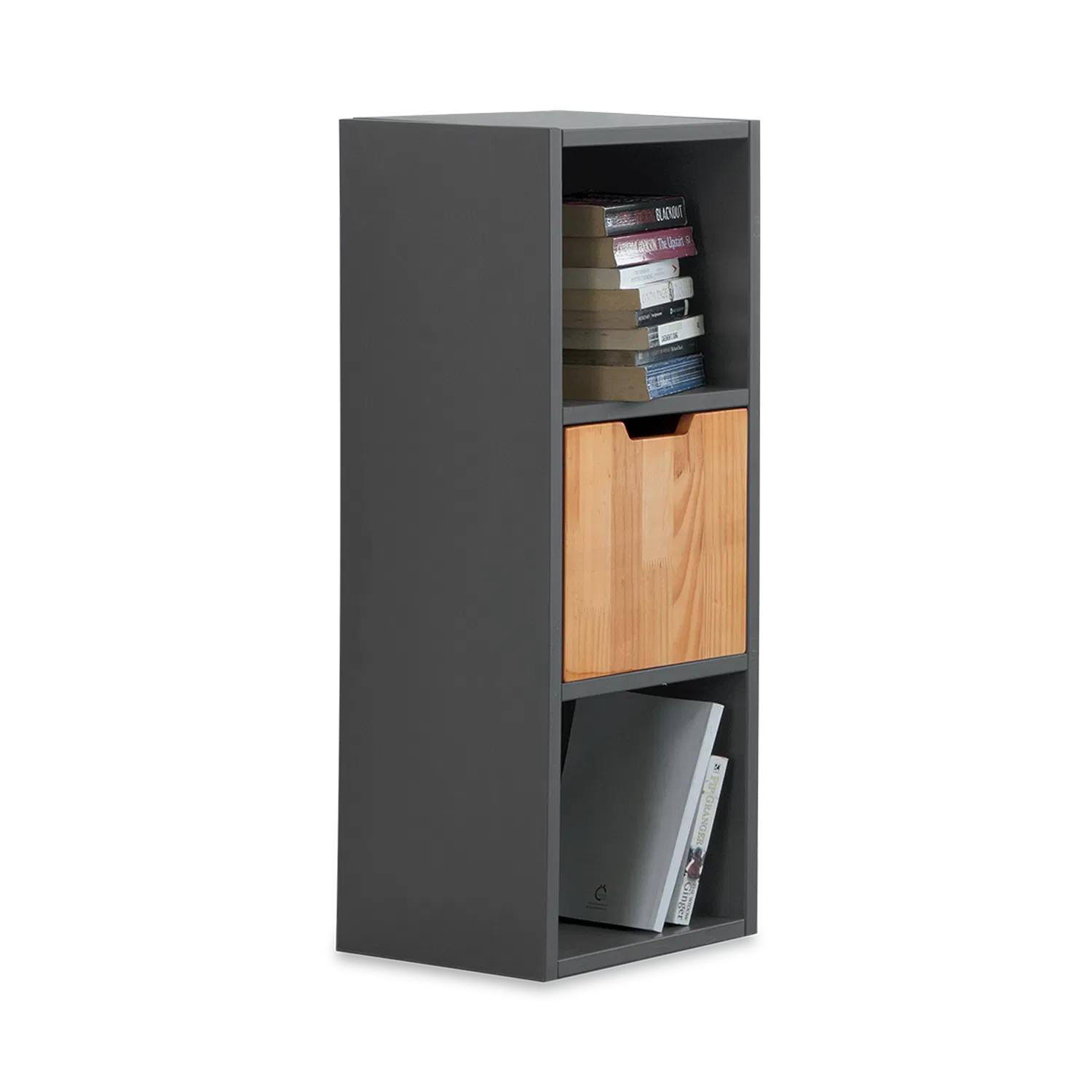 Meira End Table in Dark Finish - Febonic Living