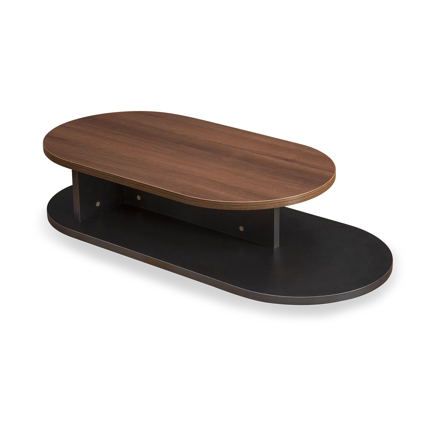 Kapa Coffee Table In Oral Wallnut Finish