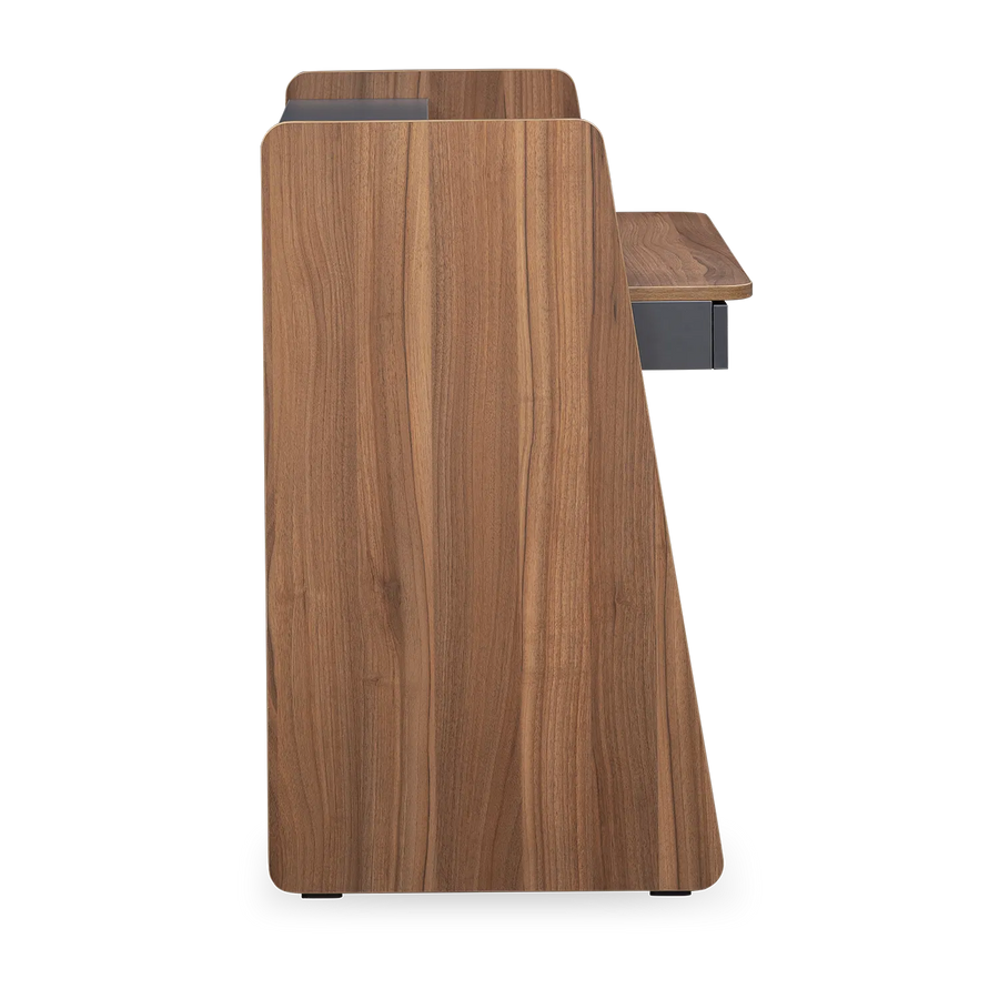 Avira Study Table In Walnut Finish - Febonic Living