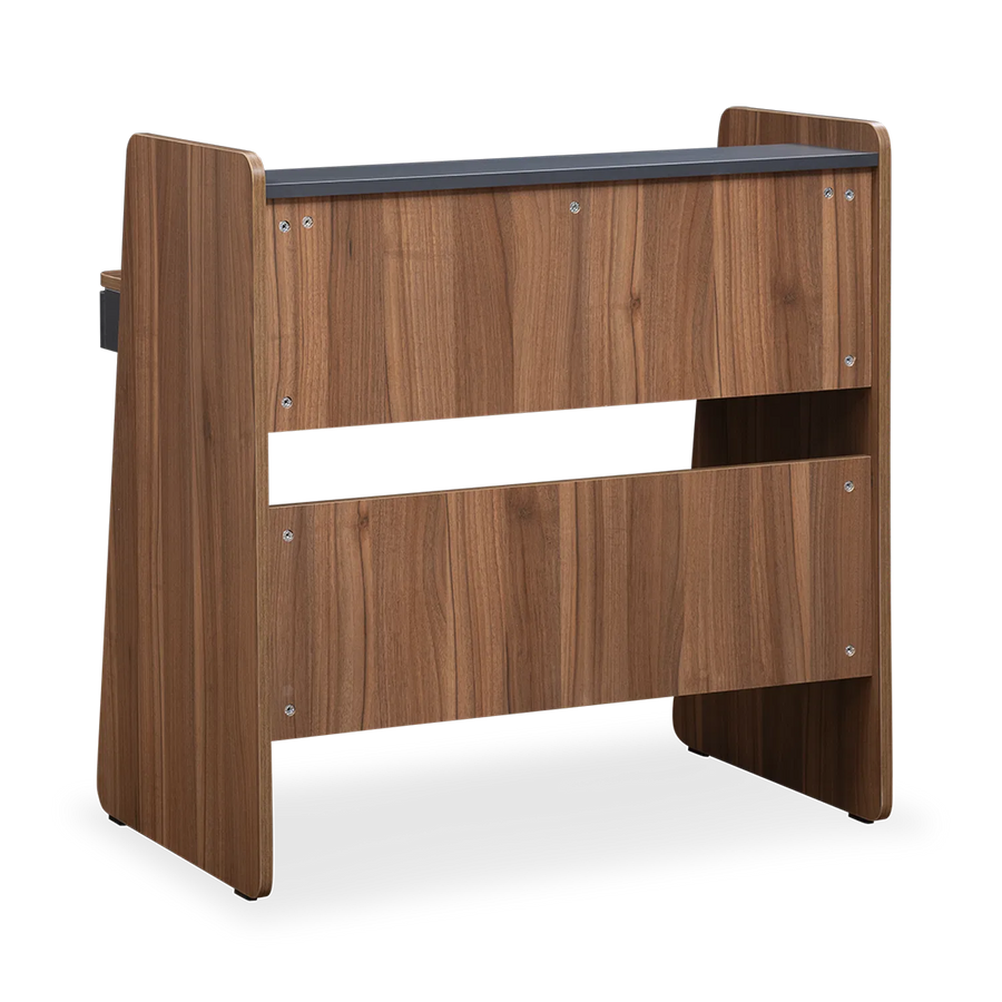 Avira Study Table In Walnut Finish - Febonic Living