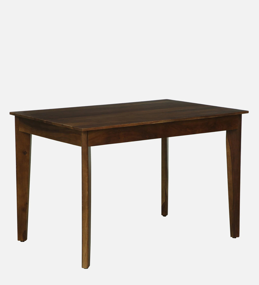 Gistel Sheesham Wood 4 Seater Dining Table In Provincial Teak Finish - Febonic Living