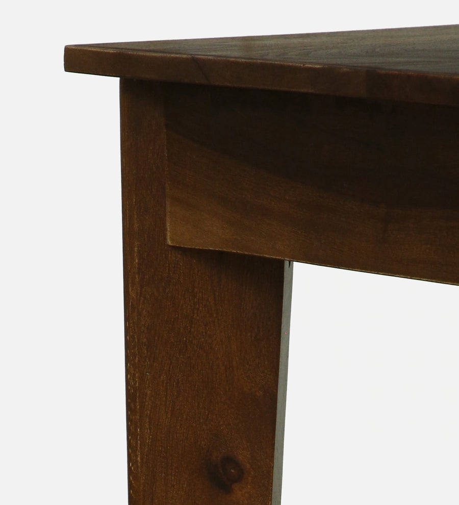 Gistel Sheesham Wood 4 Seater Dining Table In Provincial Teak Finish - Febonic Living
