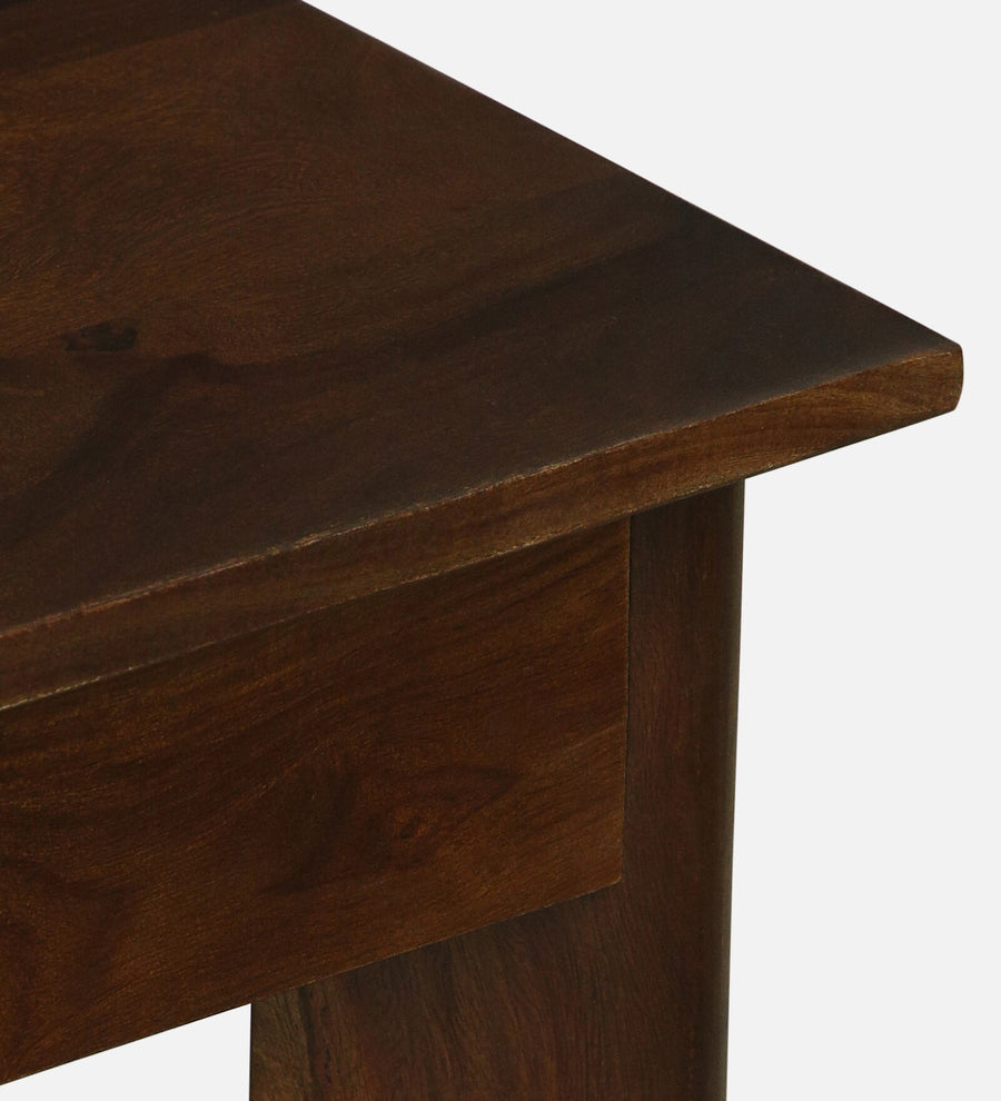 Gistel Sheesham Wood 4 Seater Dining Table In Provincial Teak Finish - Febonic Living