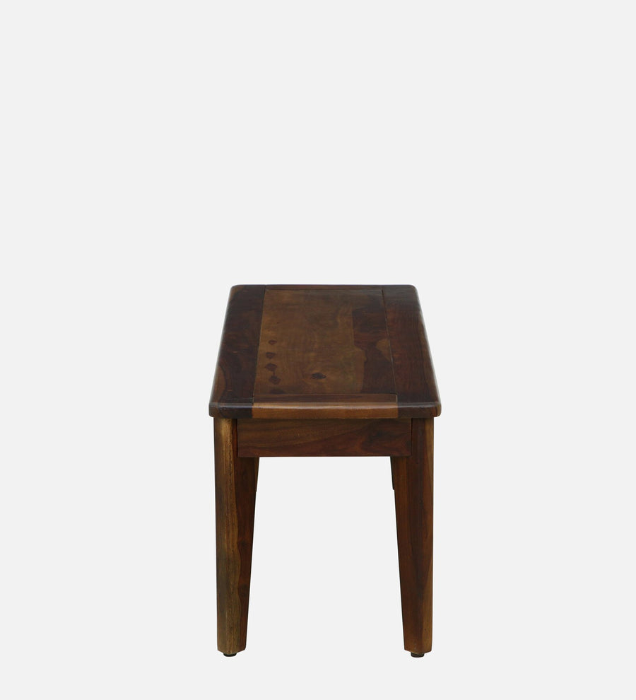 Gistel Sheesham Wood 6 Seater Oval Dining Set With Bench In Provincial Teak Finish - Febonic Living
