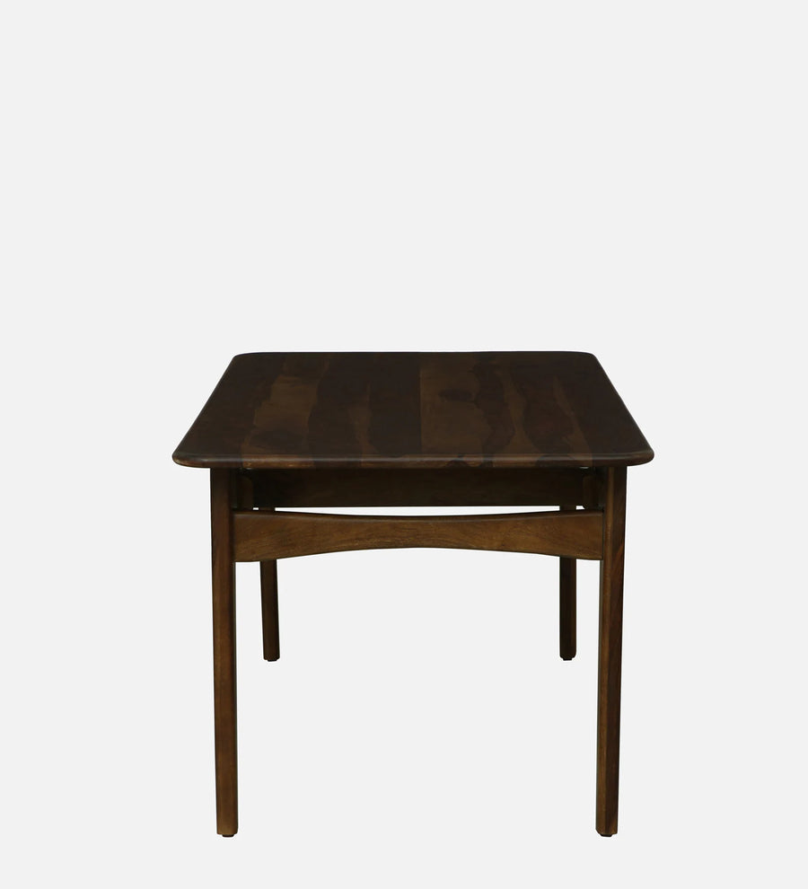 Gistel Sheesham Wood 6 Seater Square Dining Set With Chairs In Provincial Teak Finish - Febonic Living
