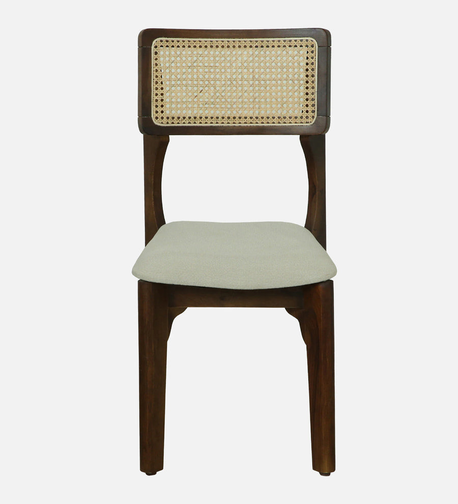 Gistel Sheesham Wood 6 Seater Square Dining Set With Chairs In Provincial Teak Finish - Febonic Living