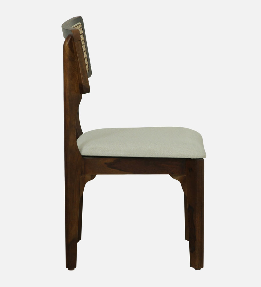 Gistel Sheesham Wood 6 Seater Dining Set With Chairs In Provincial Teak Finish - Febonic Living