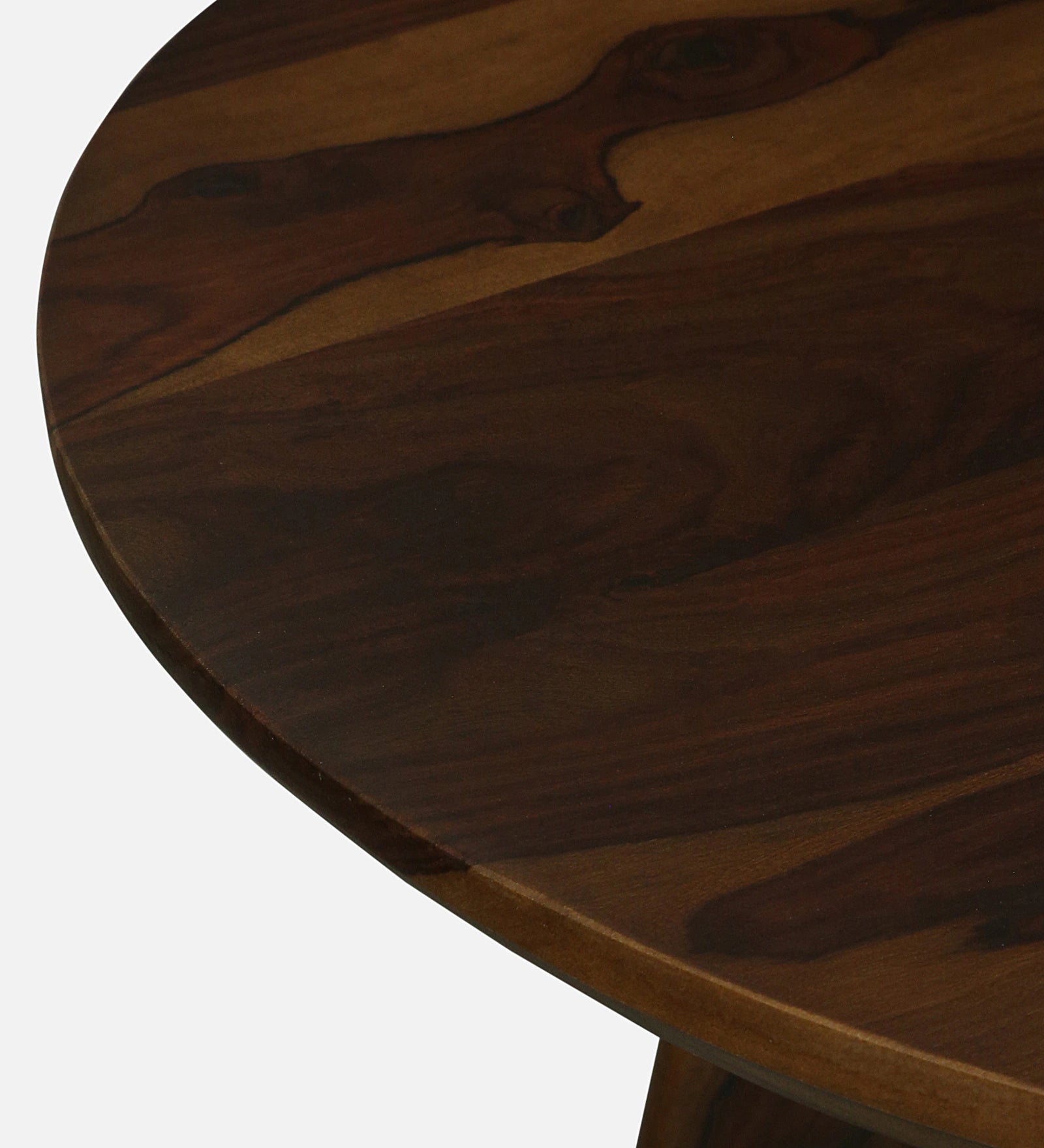 Gistel Sheesham Wood 6 Seater Dining Set With Chairs In Provincial Teak Finish - Febonic Living
