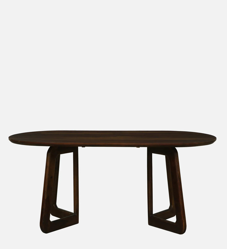 Gistel Sheesham Wood 6 Seater Dining Set With Chairs In Provincial Teak Finish - Febonic Living