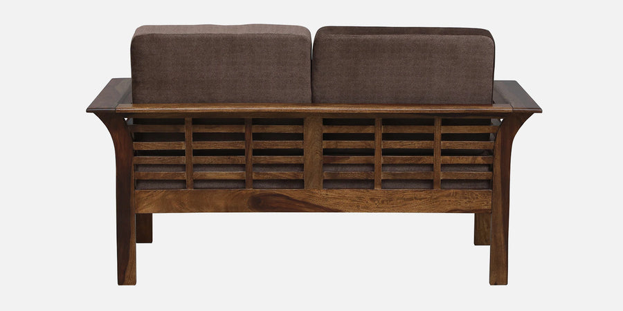 Jota Sheesham Wood 2 Seater Sofa In Brown Colour - Febonic Living