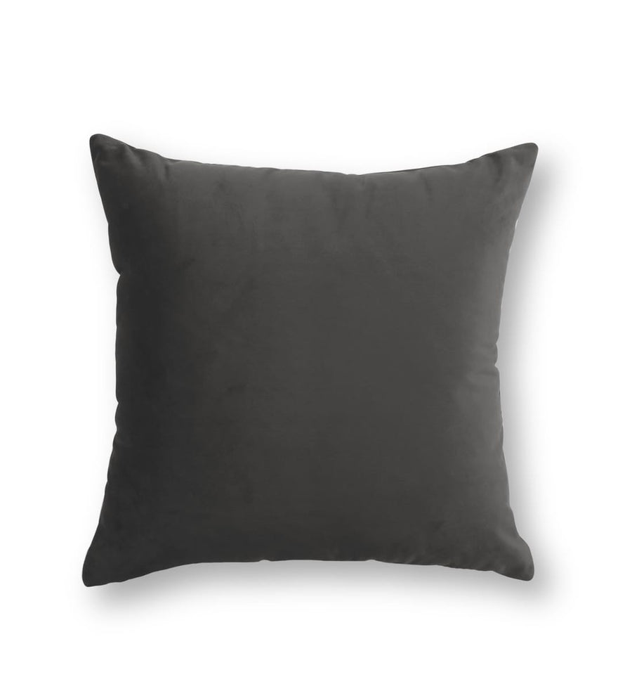 Jacey Velvet 16X16In Sofa Pillows In Mocha Brown Colour Pack Of 2 - Febonic Living