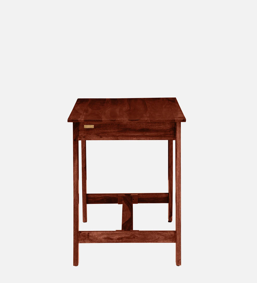 Masha Sheesham Wood Writing Table With Scratch Resistant In Honey Oak Finish - Febonic Living