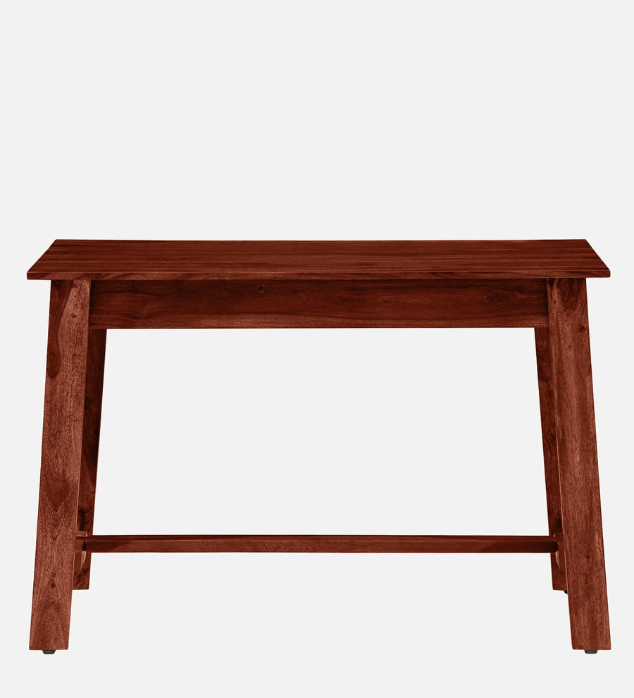 Masha Sheesham Wood Writing Table With Scratch Resistant In Honey Oak Finish - Febonic Living