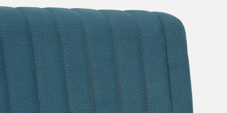 Oslo Sheesham Wood 2 Seater Sofa In Blue Colour - Febonic Living
