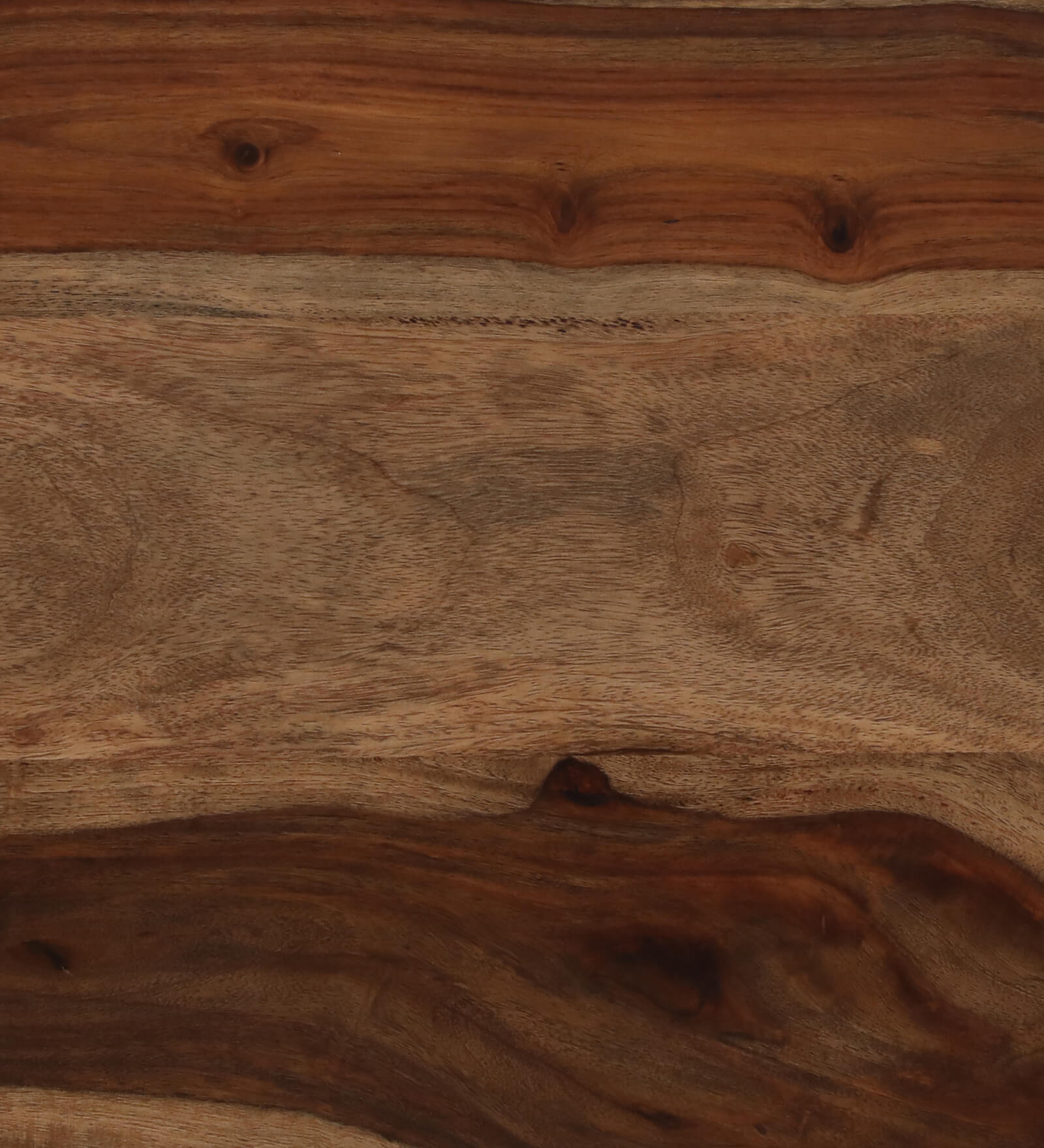 Bisha Sheesham Wood Bedside Table With Drawer In Rustic Teak Finish - Febonic Living